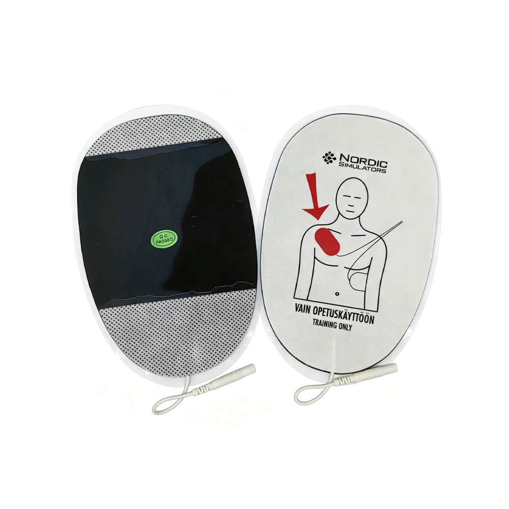 CPR トレーニング用除細動器電極パッド (トレーニングのみ)