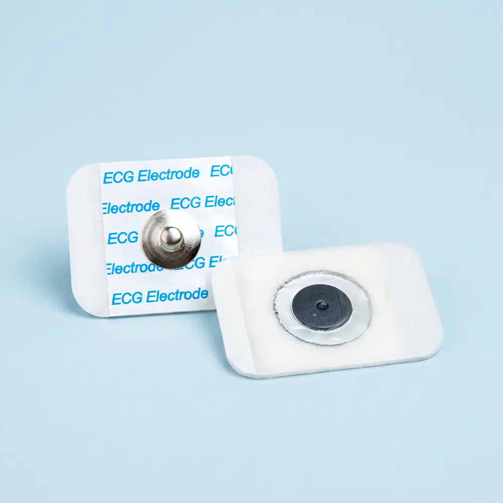 成人 ECG モニタリング用 25*35mm 使い捨てフォームスナップ ECG 電極