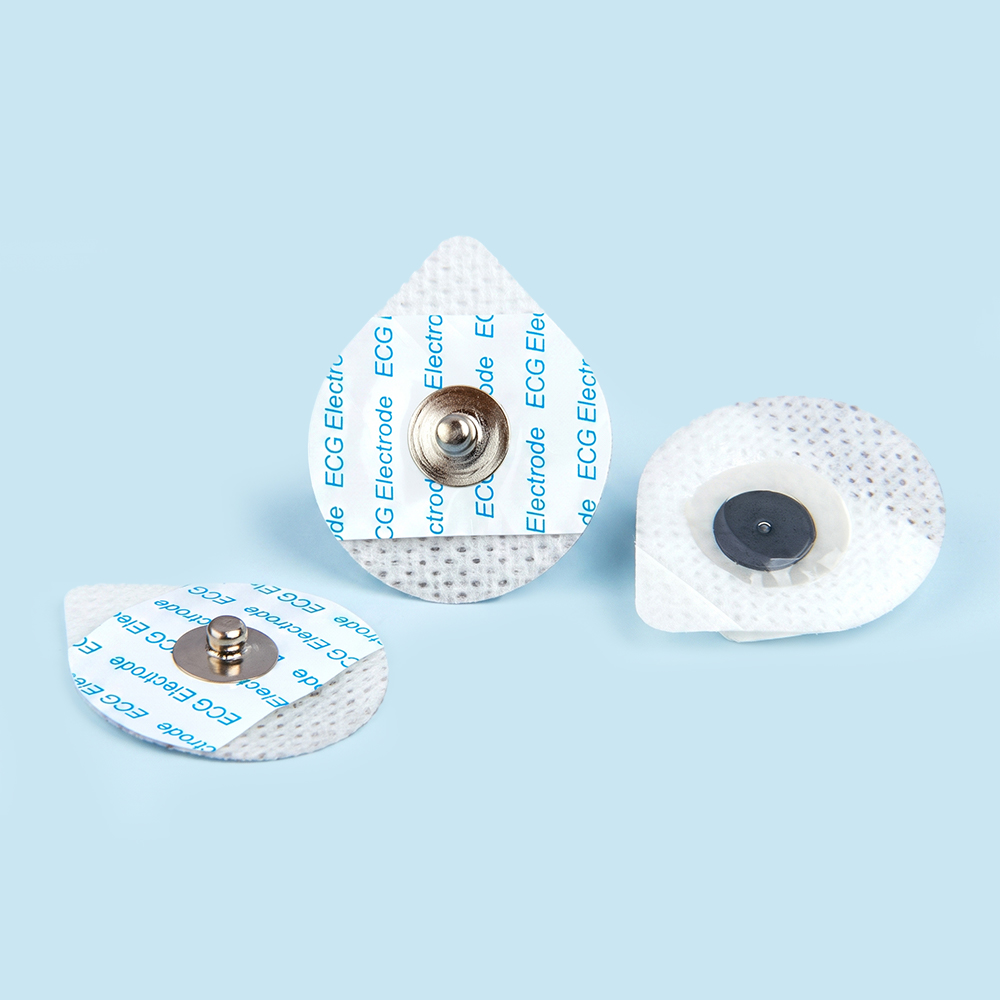 26*42mm 使い捨てティアドロップ不織布 ECG 電極