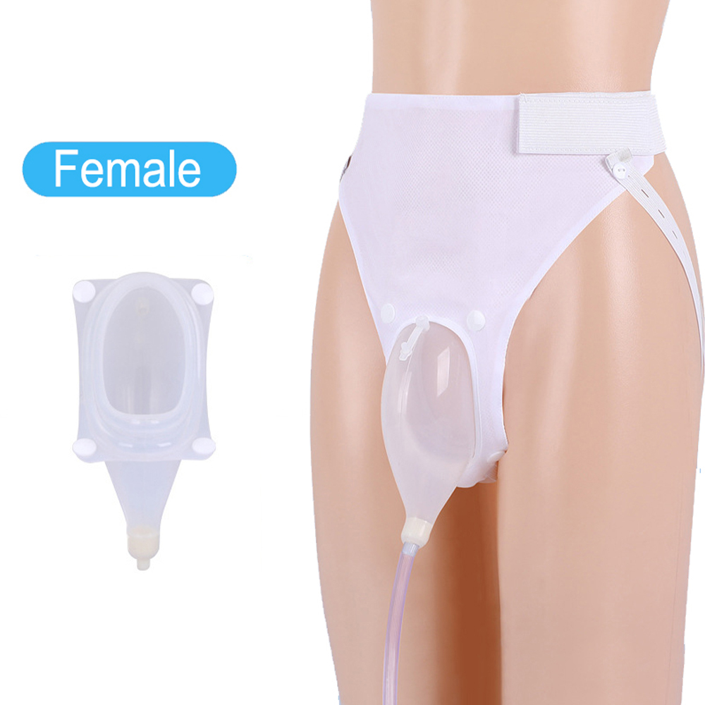 女性用シリコン外部採尿器